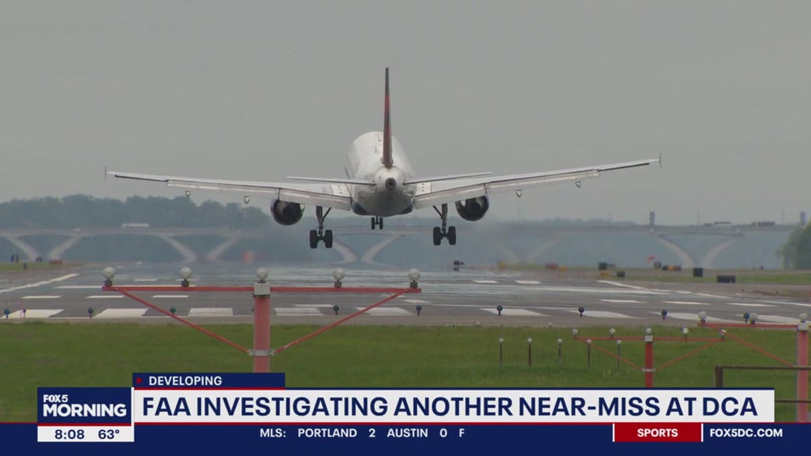 FAA investigating near collision at DC’s Reagan National Airport